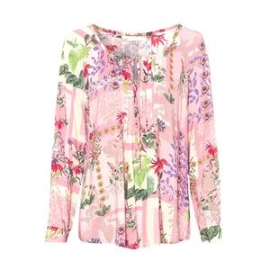 Riani pink floral blouse